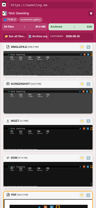 Snapshot View (pdf) — mobile