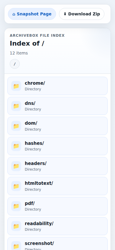 Snapshot files — mobile