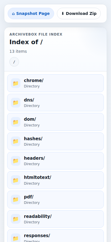 Snapshot files — mobile