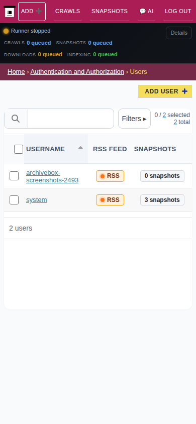 Users — mobile