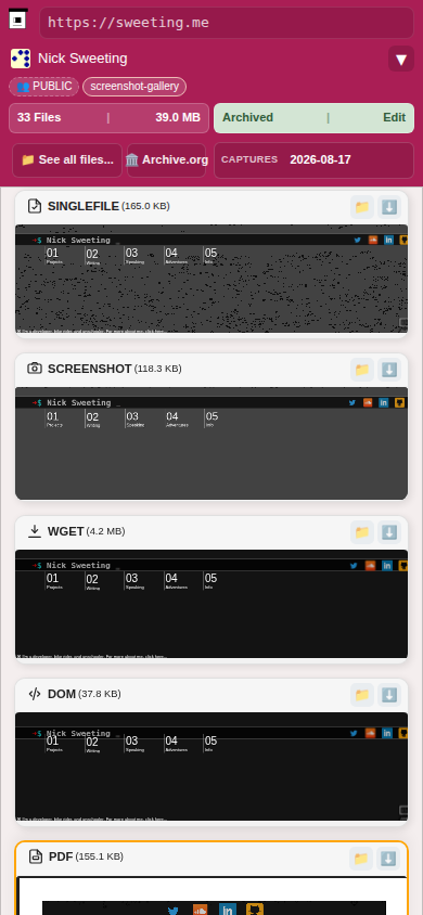 Snapshot View (pdf) — mobile