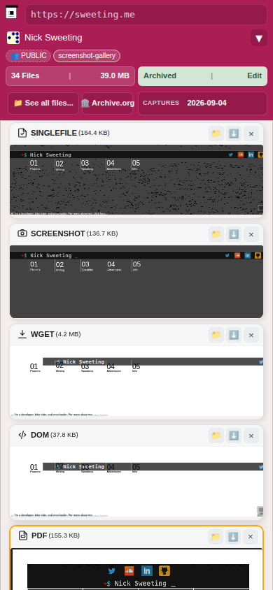 Snapshot View (pdf) — mobile
