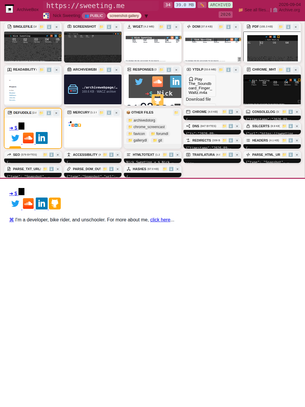 Snapshot View (defuddle) — tablet