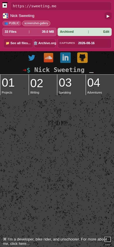 Snapshot View (header collapsed) — mobile