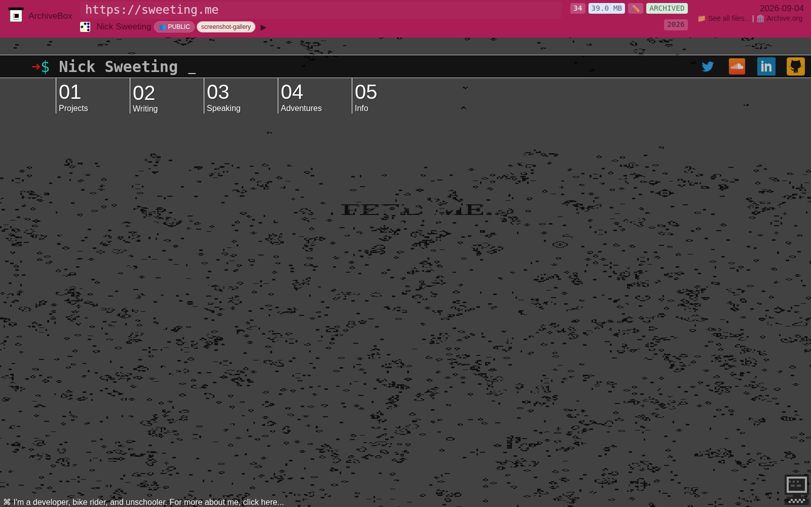 Snapshot View (header collapsed) — desktop