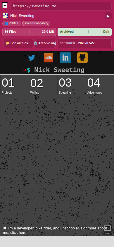 Snapshot View (header collapsed) — mobile