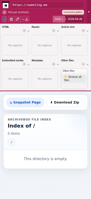 Snapshot View (capture in progress) — mobile