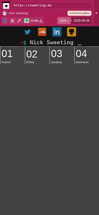 Snapshot View (header collapsed) — mobile