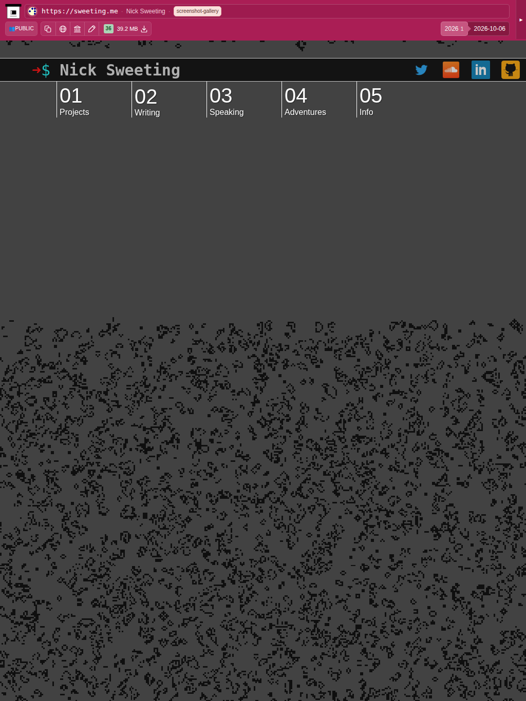Snapshot View (header collapsed) — tablet