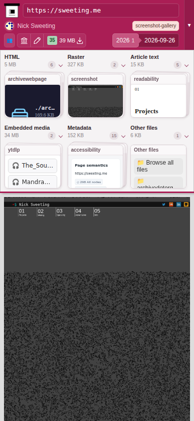 Snapshot View (screenshot) — mobile