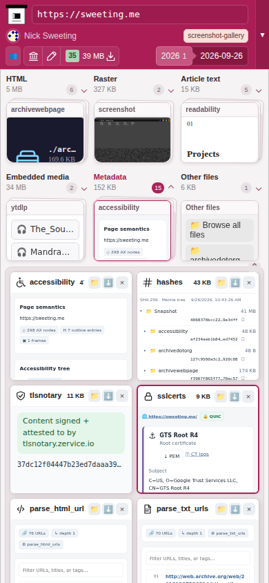 Snapshot View (sslcerts) — mobile