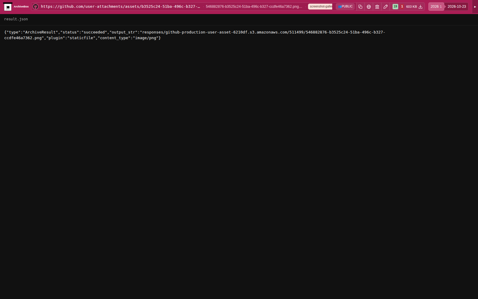 Snapshot View (staticfile) — desktop
