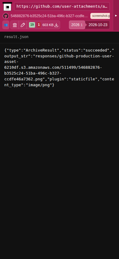 Snapshot View (staticfile) — mobile