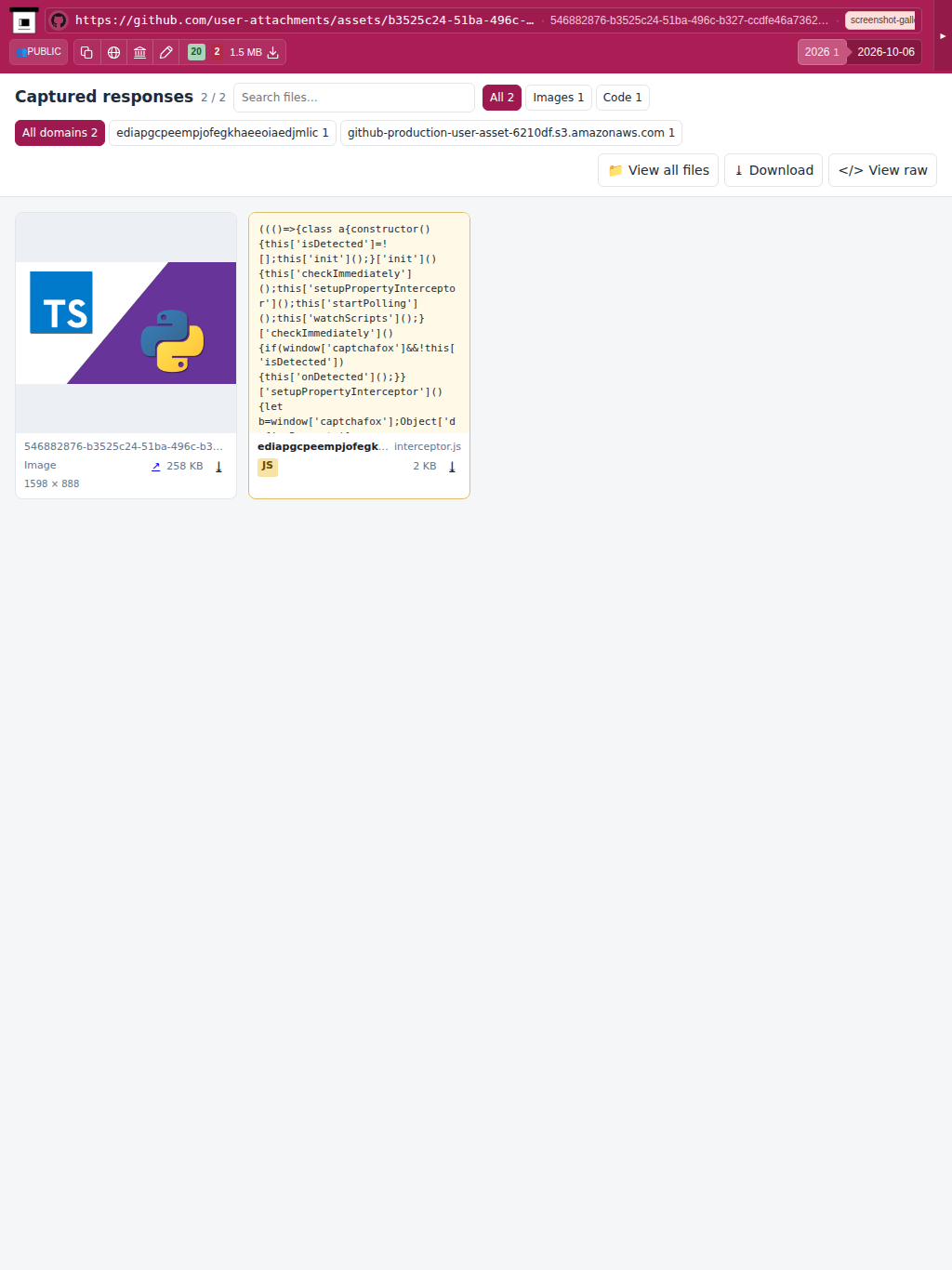 Snapshot View (staticfile) — tablet