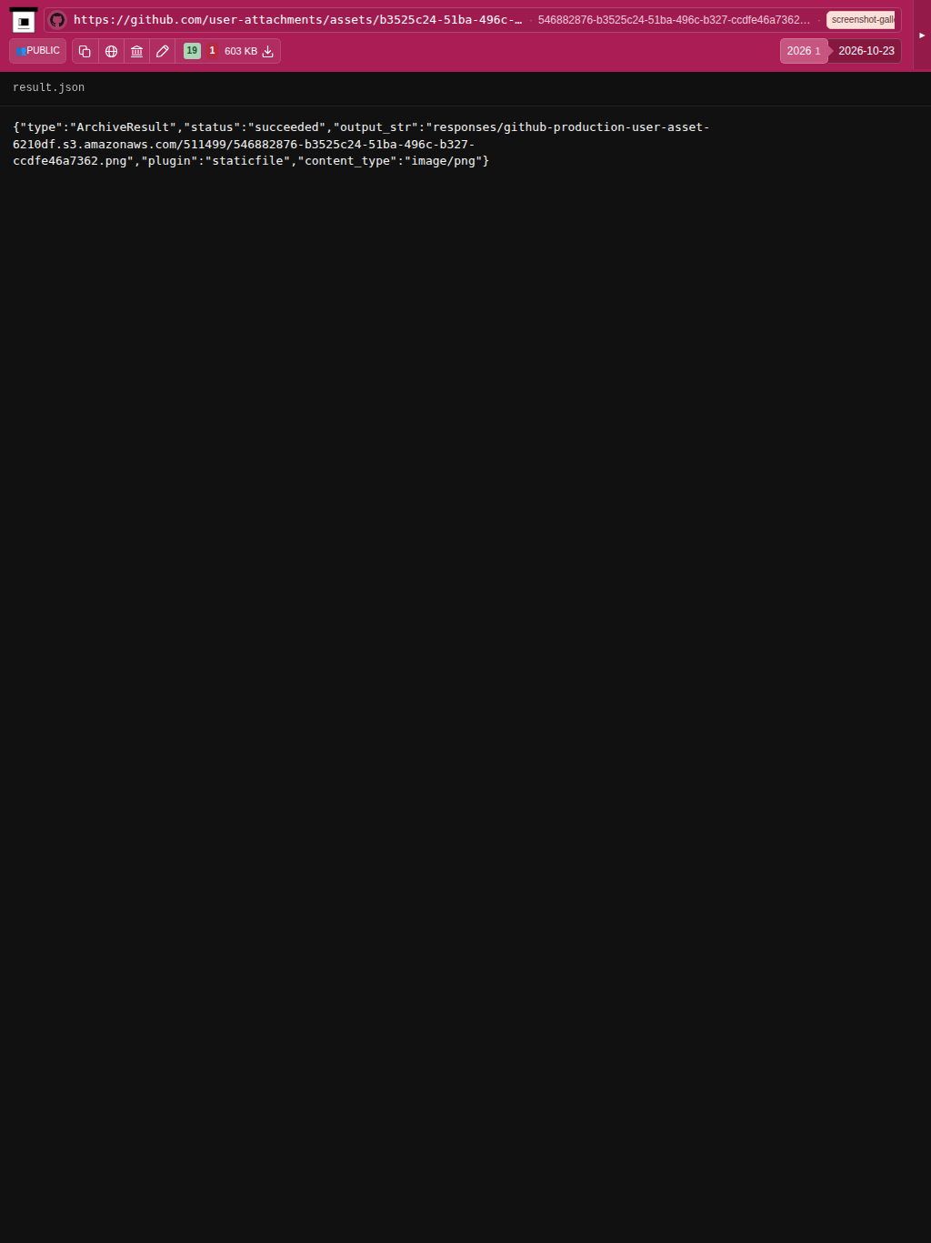 Snapshot View (staticfile) — tablet