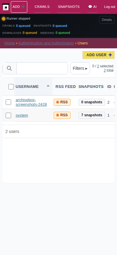 Users — mobile