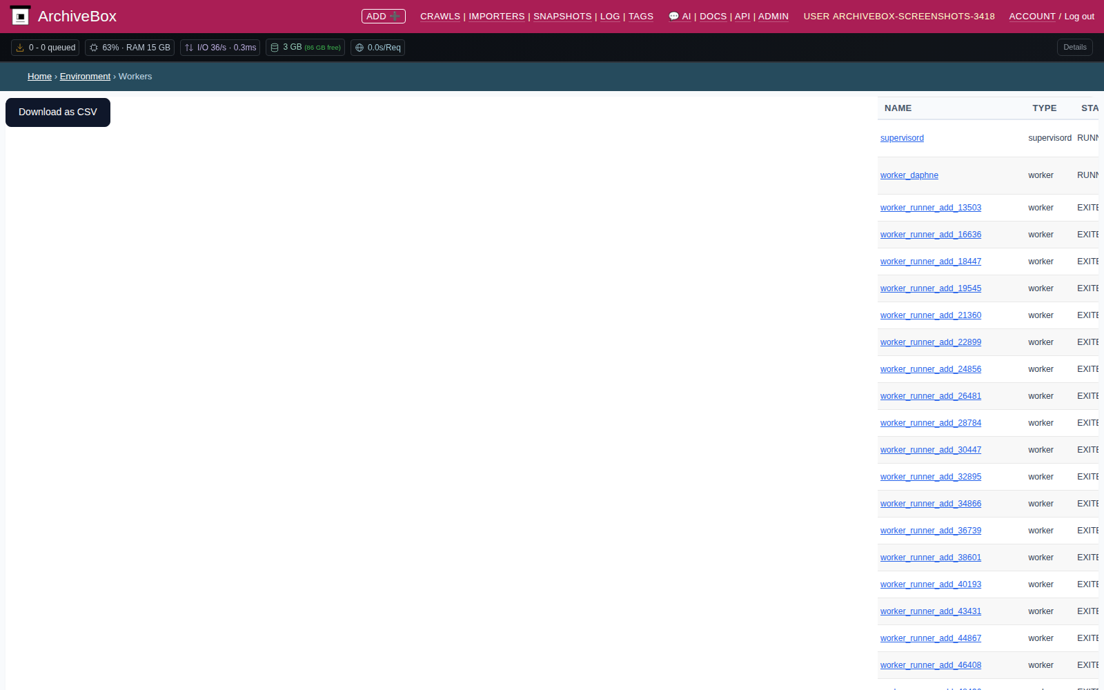 Workers — desktop