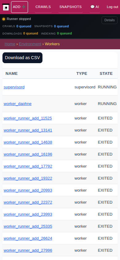 Workers — mobile